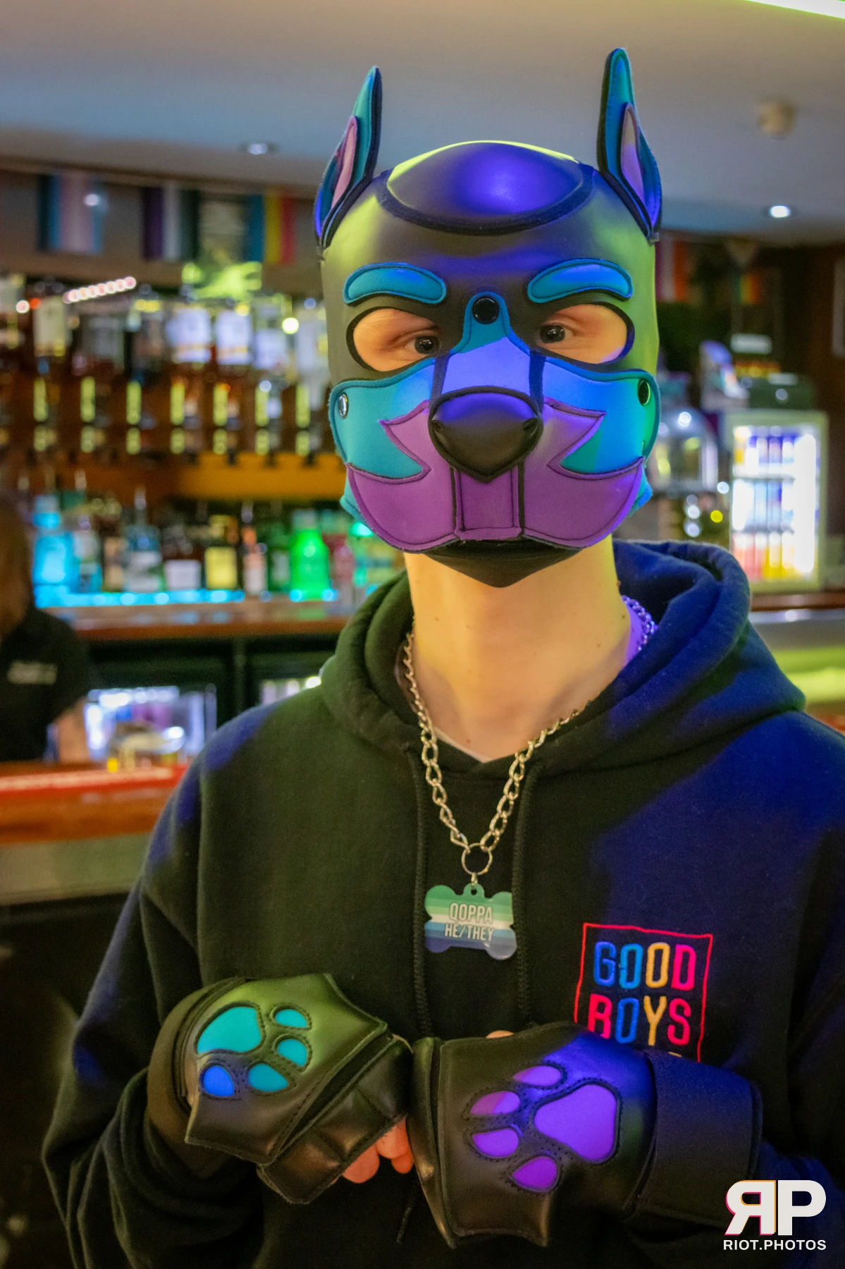 Pup Qoppa — furry & pup photography by Fluffy Riot — photo 5