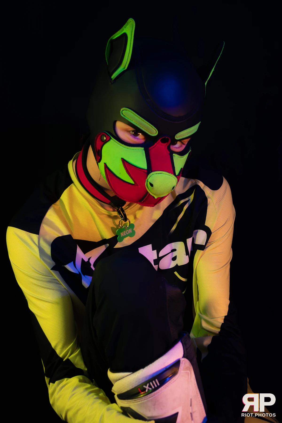 Neon Puppy — furry & pup photography by Fluffy Riot — photo 26