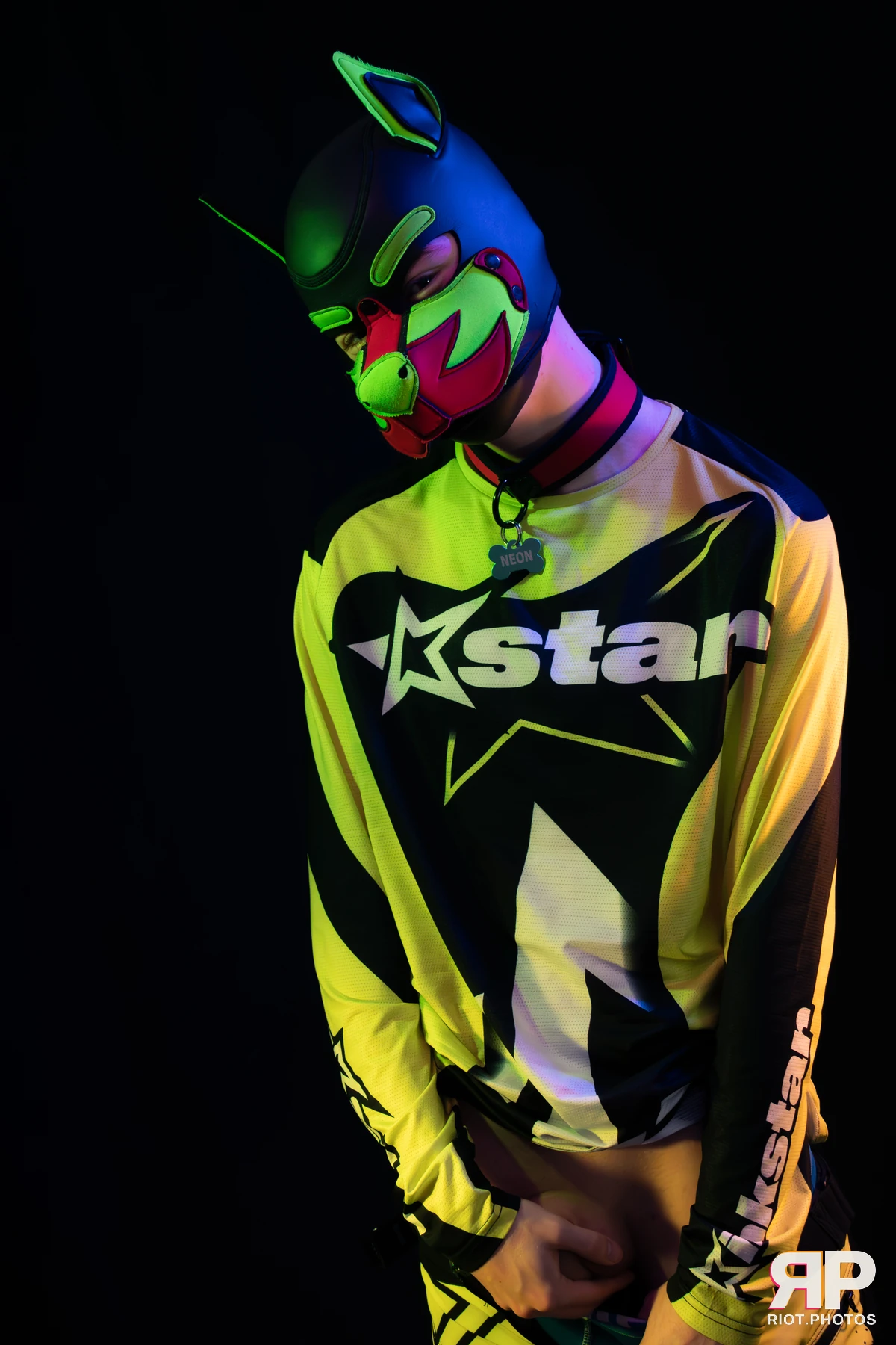 Neon Puppy — furry & pup photography by Fluffy Riot — photo 45